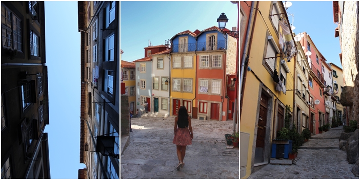 Diana on Oporto's streets