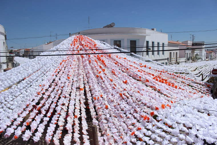 Flower's festival in Alentejo Portugal