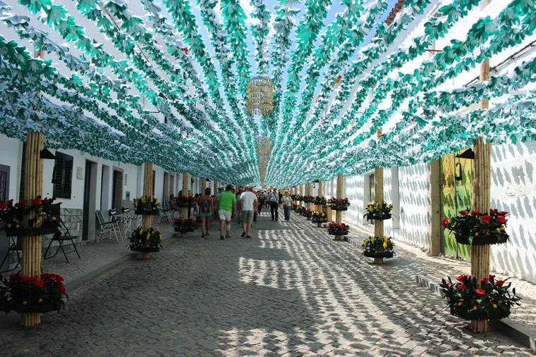 Flower's festival in Alentejo Portugal