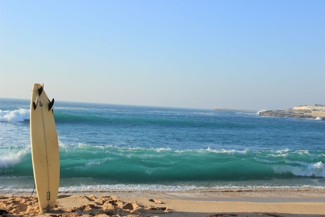 Blue all over Ericeira, Portugal